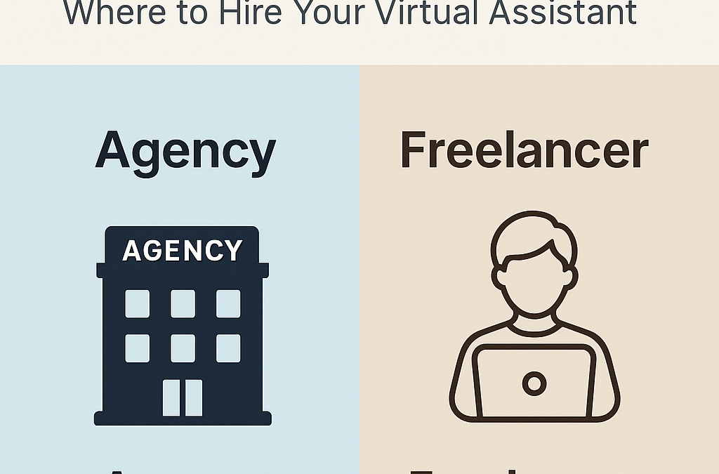 Agency vs Freelancer: Where to Hire Your Virtual Assistant